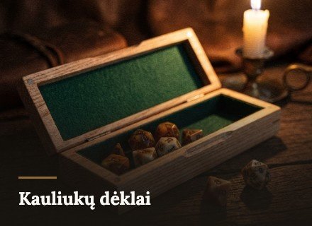 Kauliukų dėklai