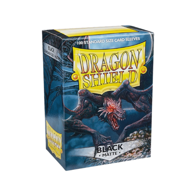 Dragon Shield Matte įmautės, juodos, 100 vnt.