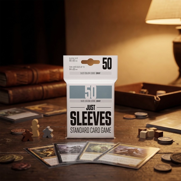Just Sleeves įmautės, skaidrios, 50 vnt.
