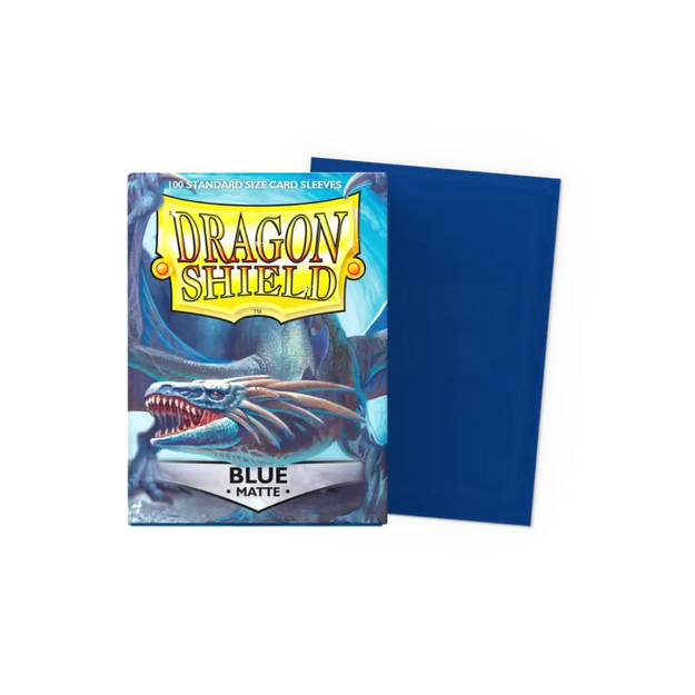 Dragon Shield Matte įmautės, mėlynos, 100 vnt.