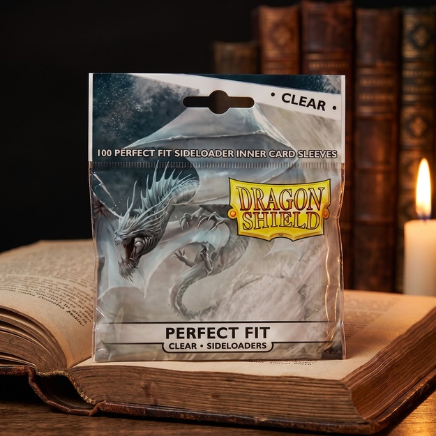 Dragon Shield Perfect Fit įmautės iš šono, skaidrios, 100 vnt.