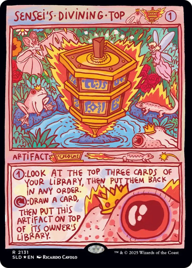 Sensei's Divining Top korta