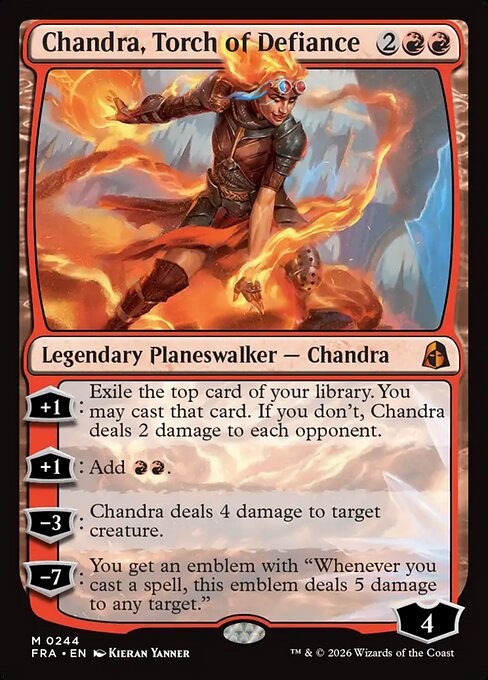 Chandra, Torch of Defiance korta