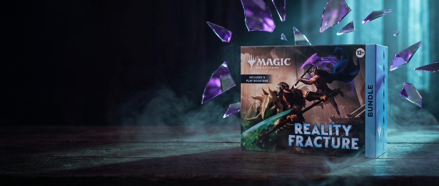 MTG Reality Fracture Bundle su skilusios realybės šukėmis